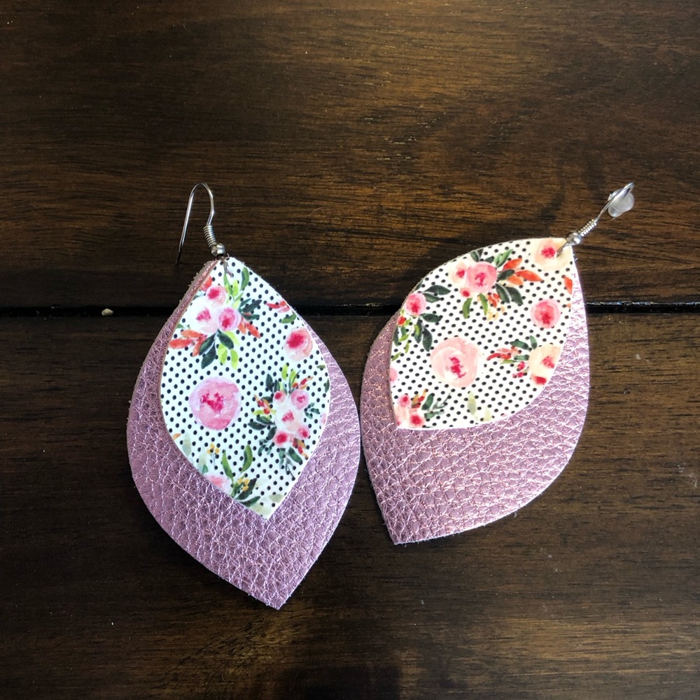 Leather Earrings